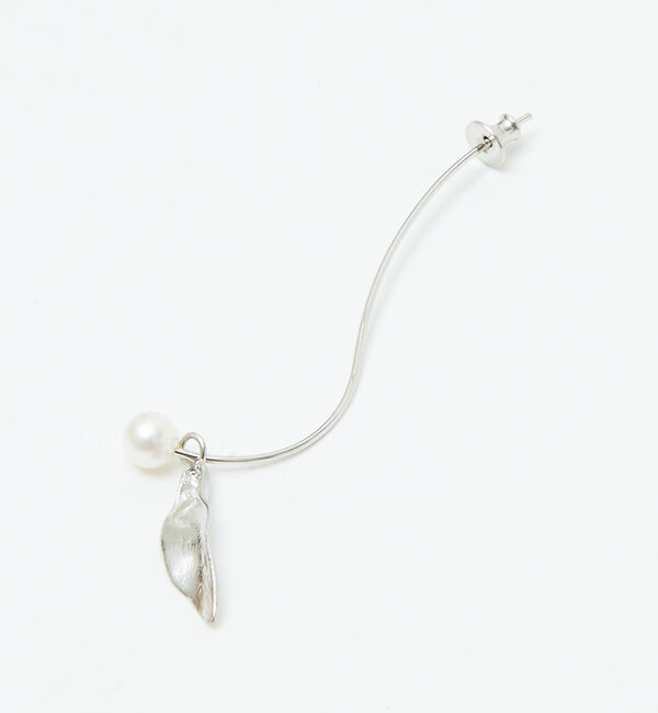 qualite「【ucalypt】パールピアス」|ピアス|シルバー