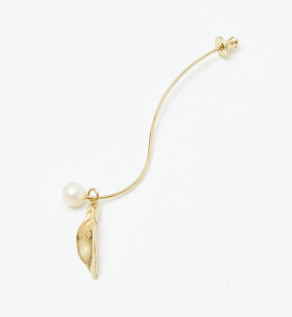 qualite「【ucalypt】パールピアス」|ピアス|ゴールド