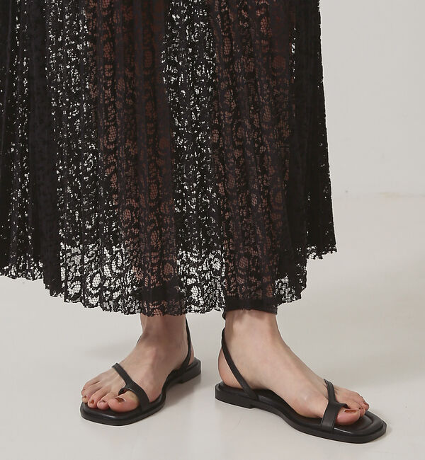 The Store by C' 「【COCUCA】レースプリーツスカート」|スカート|