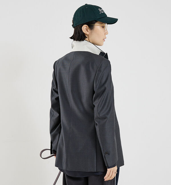 The Store by C' 「【COCUCA】ピークドマスキュリンジャケット」|テーラードジャケット|