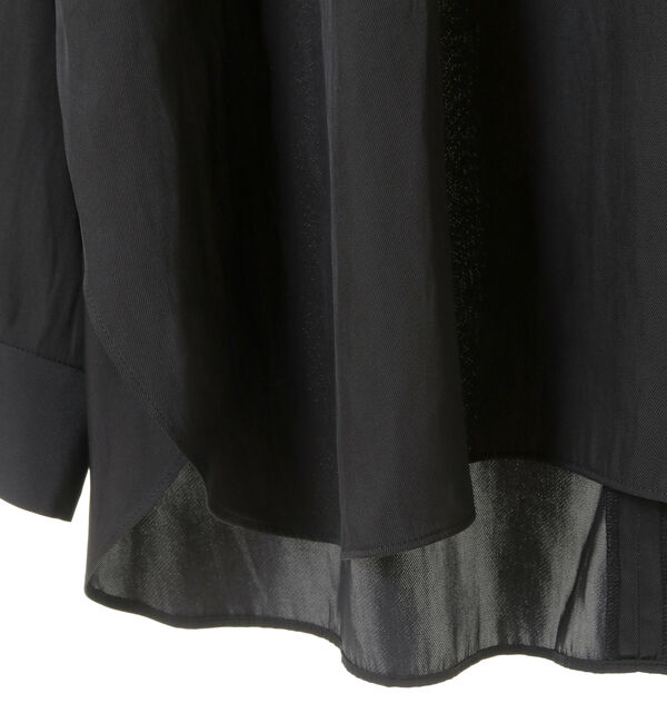 TIARA「ラインフリルブラウス」|シャツ・ブラウス|