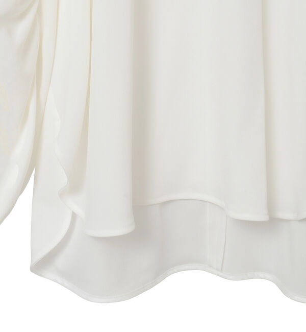 TIARA「ギャザードルマンブラウス」|シャツ・ブラウス|