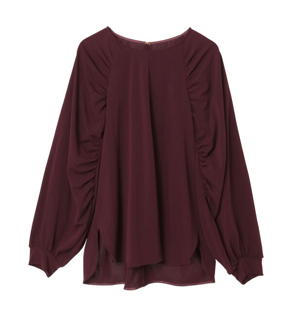 TIARA「ギャザードルマンブラウス」|シャツ・ブラウス|