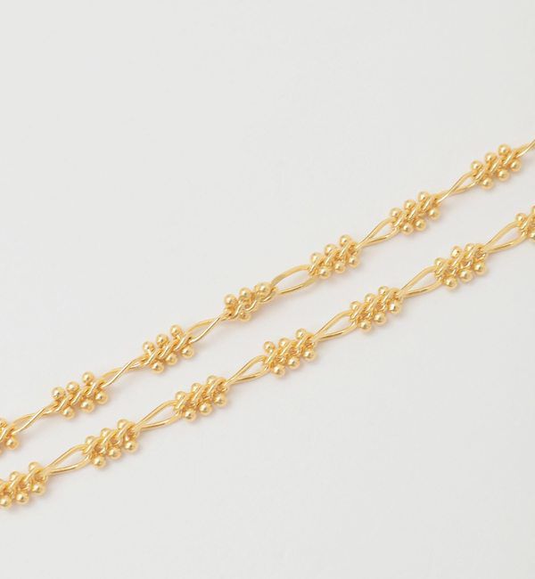 Liesse「【EO/イオ】Pearl point design chain lariat necklace(EO24AW-27)」|ネックレス|