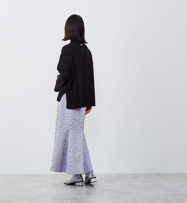 Soffitto「《定番》ライン入りハイネックニット」|ニット・セーター|