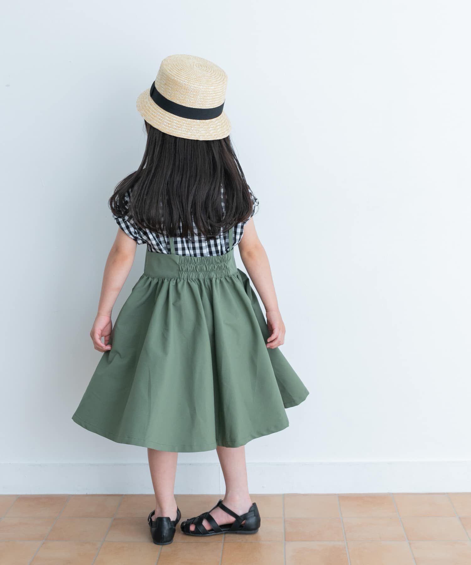 URBAN RESEARCH DOORS「キャミソールジャンパースカート(KIDS)」|ワンピース|