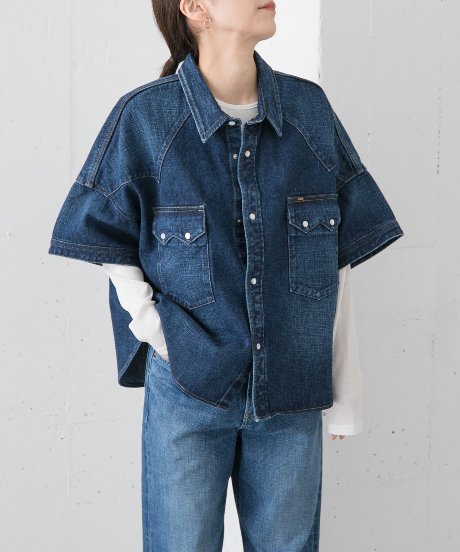 URBAN RESEARCH DOORS「『別注』Lee101&times;DOORS　SHORT SHIRTS」|シャツ・ブラウス|