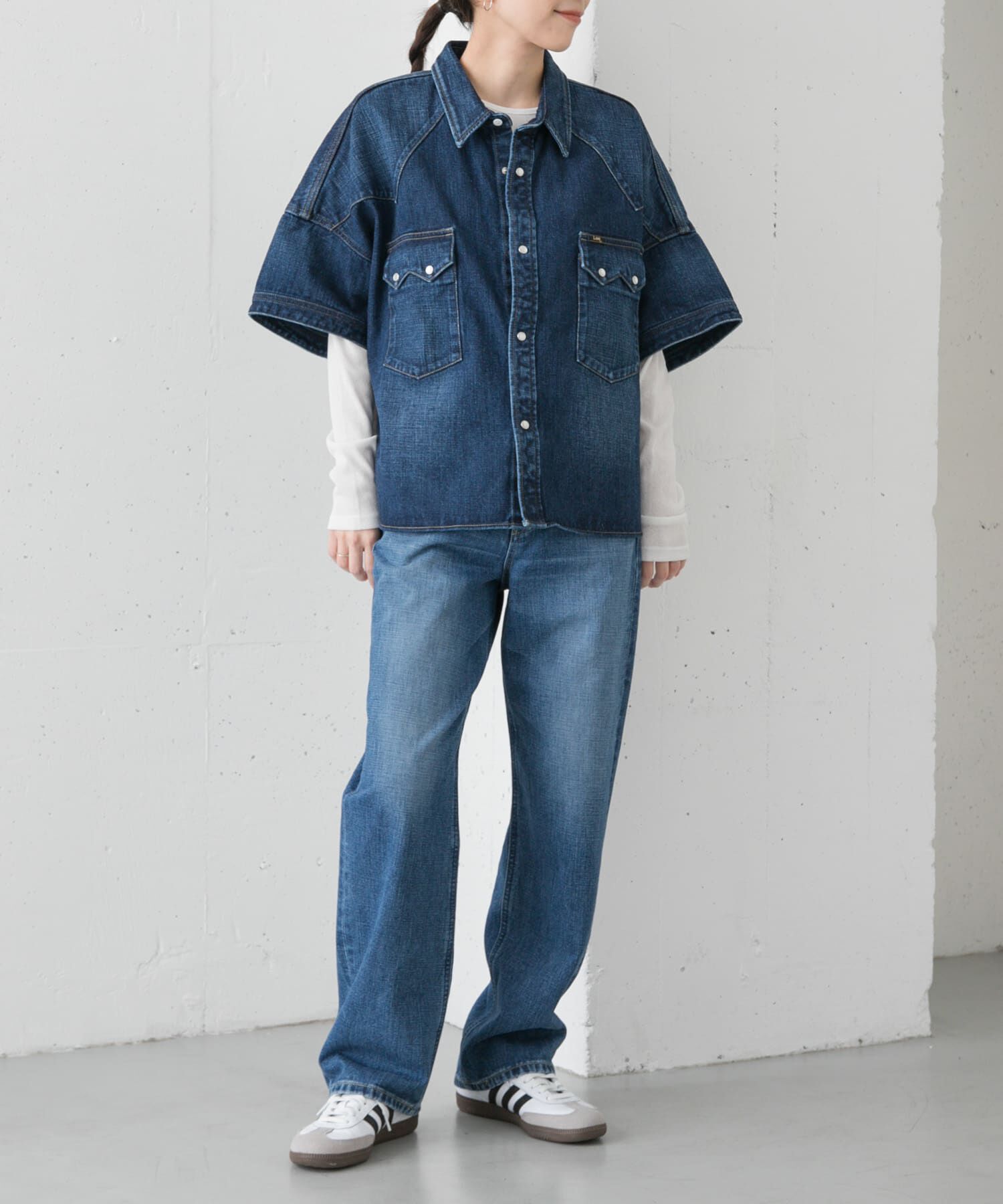 URBAN RESEARCH DOORS「『別注』Lee101&times;DOORS　SHORT SHIRTS」|シャツ・ブラウス|