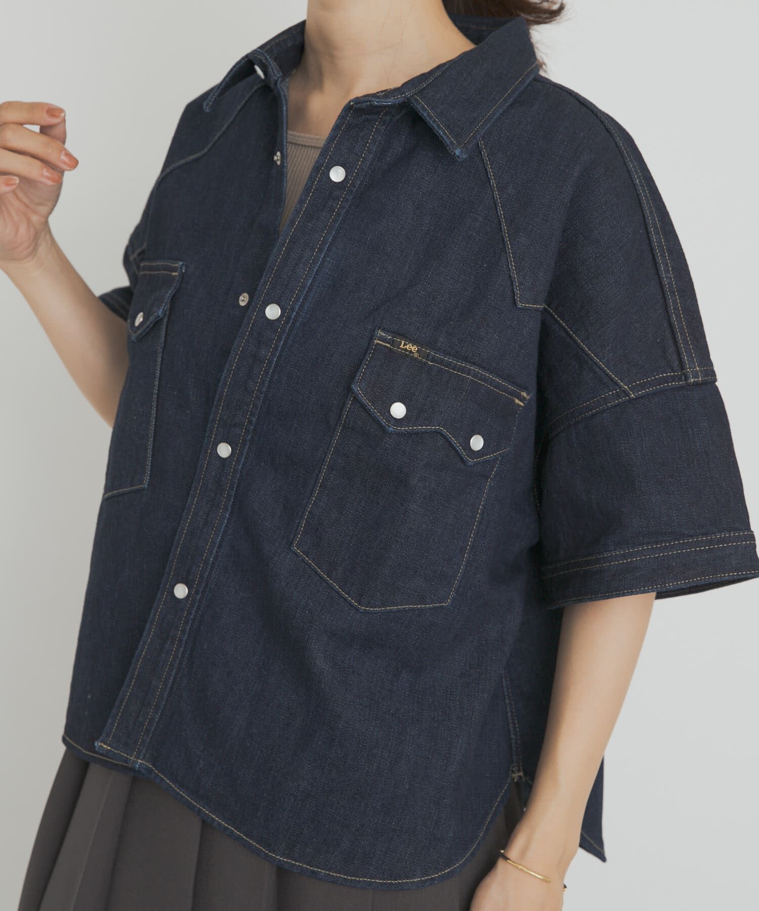 URBAN RESEARCH DOORS「『別注』Lee101&times;DOORS　SHORT SHIRTS」|シャツ・ブラウス|