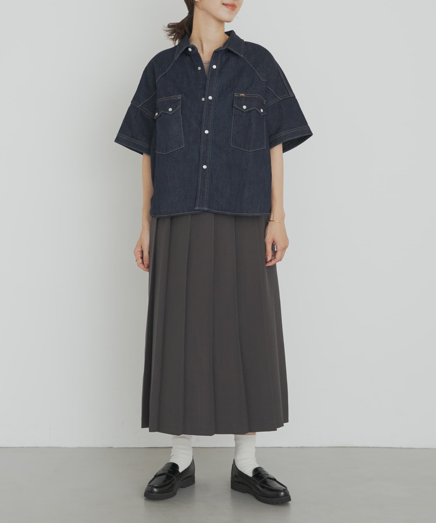 URBAN RESEARCH DOORS「『別注』Lee101&times;DOORS　SHORT SHIRTS」|シャツ・ブラウス|