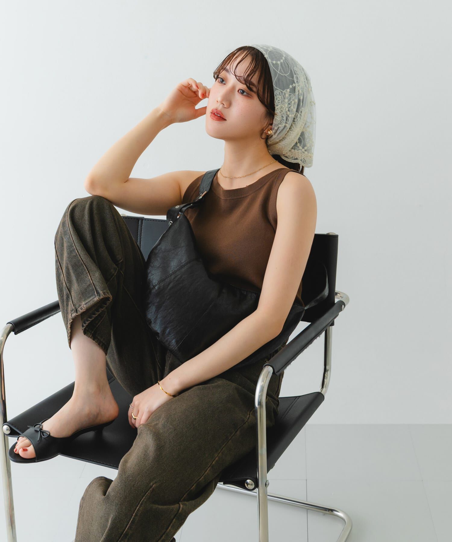 RODE SKO「シアーレーススカーフ」|バンダナ・スカーフ|