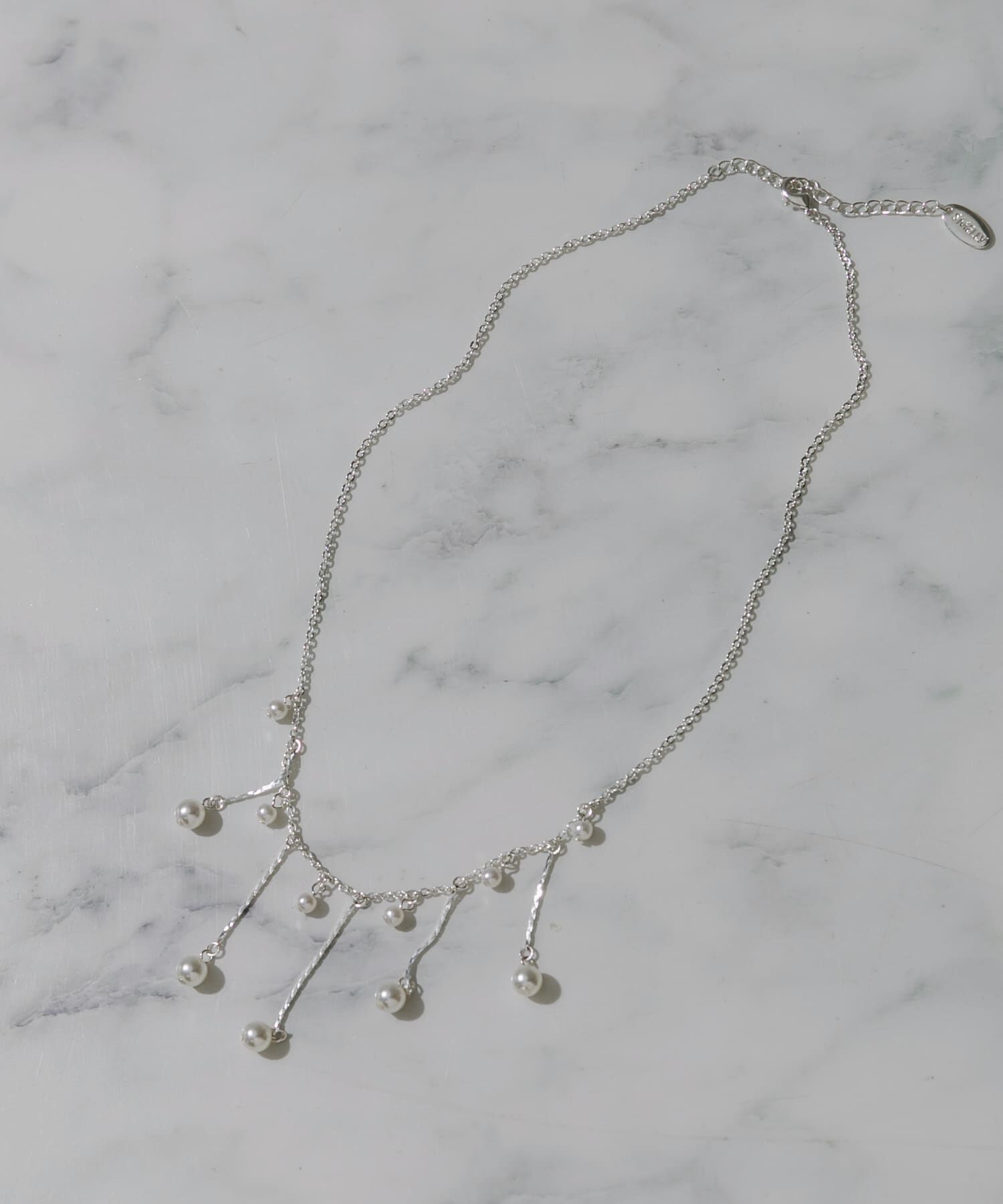 SMELLY「ドロップパールネックレス」|ネックレス|