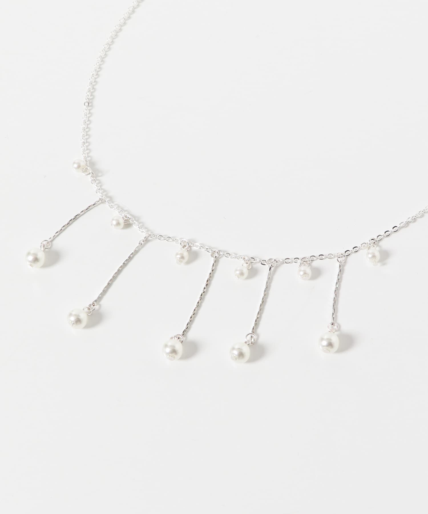 SMELLY「ドロップパールネックレス」|ネックレス|