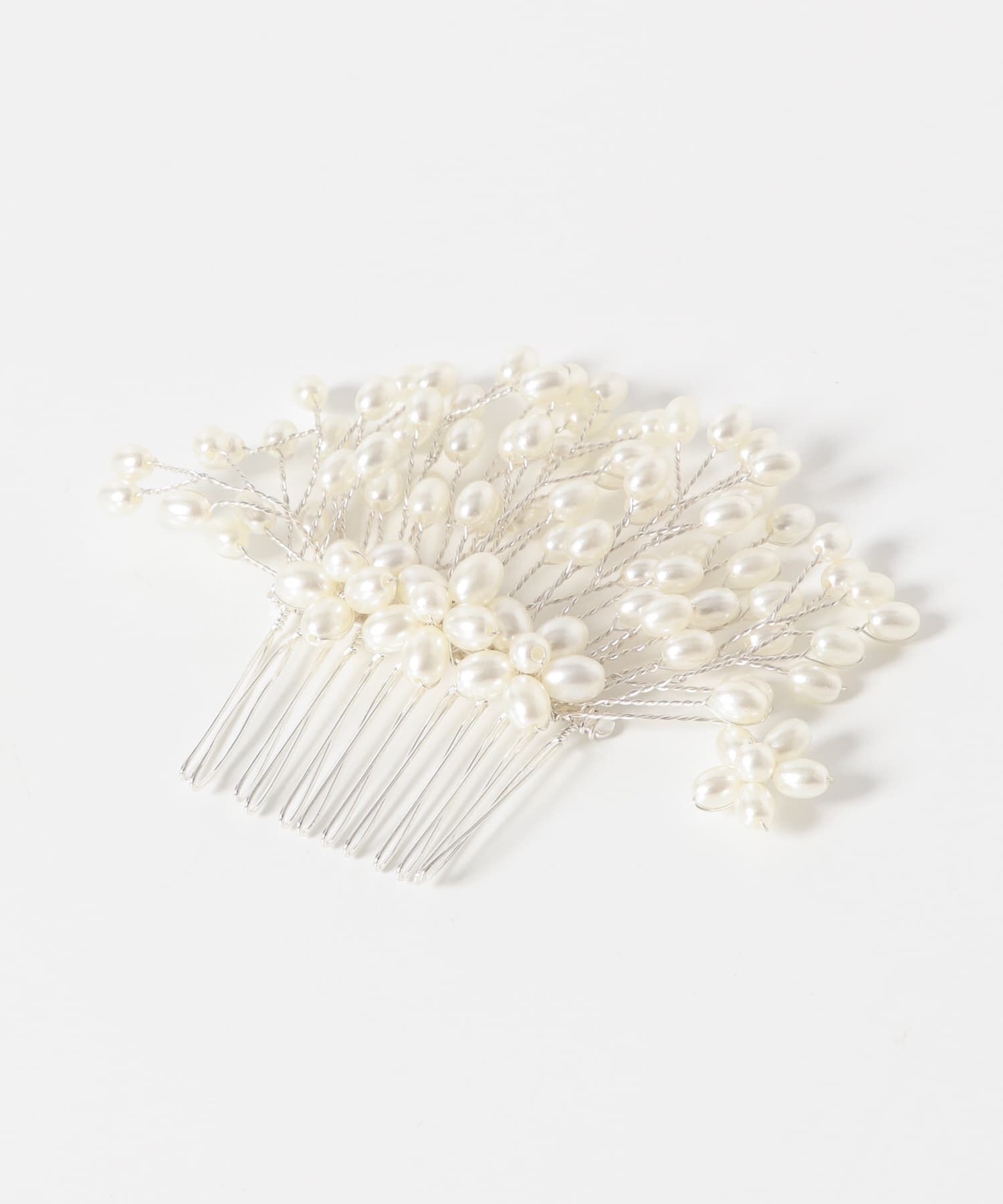 SMELLY「『WEB/一部店舗限定』パールフラワーボリュームドレスコームピン」|その他|