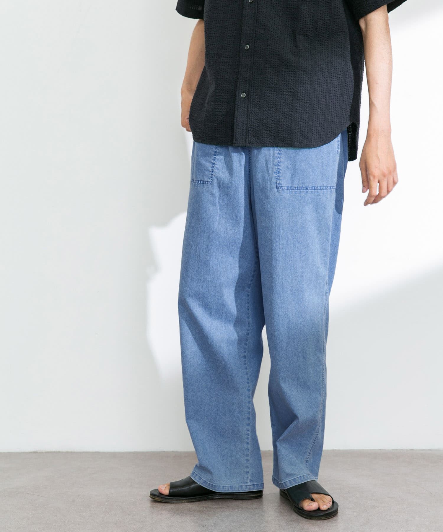 Sonny Label 「接触冷感デニムイージーパンツ」|その他|