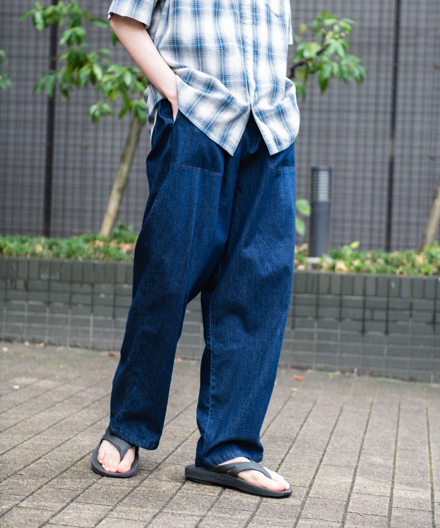 Sonny Label 「接触冷感デニムイージーパンツ」|その他|