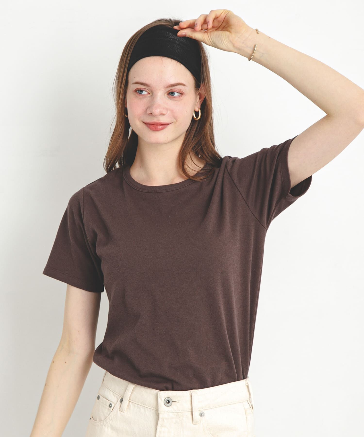 Sonny Label 「オーガニックコットンコンパクトスムースTシャツ」|Tシャツ・カットソー|