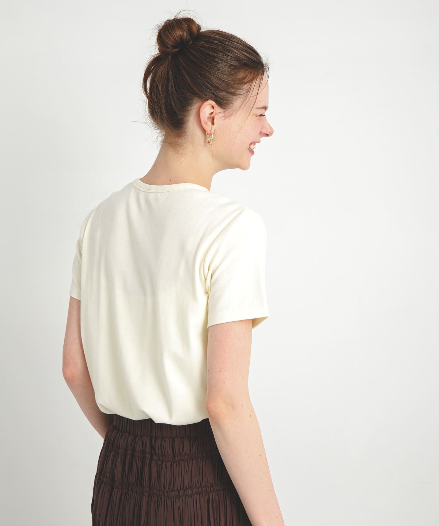 Sonny Label 「オーガニックコットンコンパクトスムースTシャツ」|Tシャツ・カットソー|