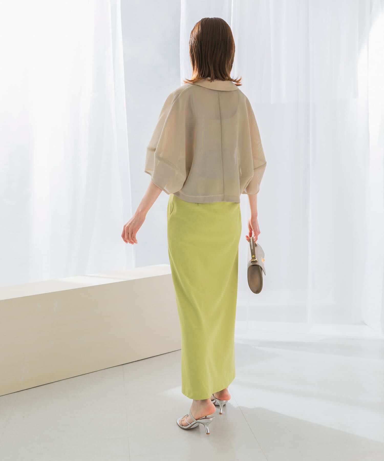 URBAN RESEARCH ROSSO「接触冷感リネン混バイヤススカート」|スカート|