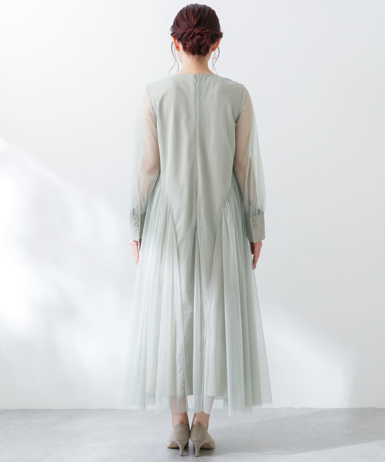 URBAN RESEARCH ROSSO「チュールシアードレス」|ワンピース|