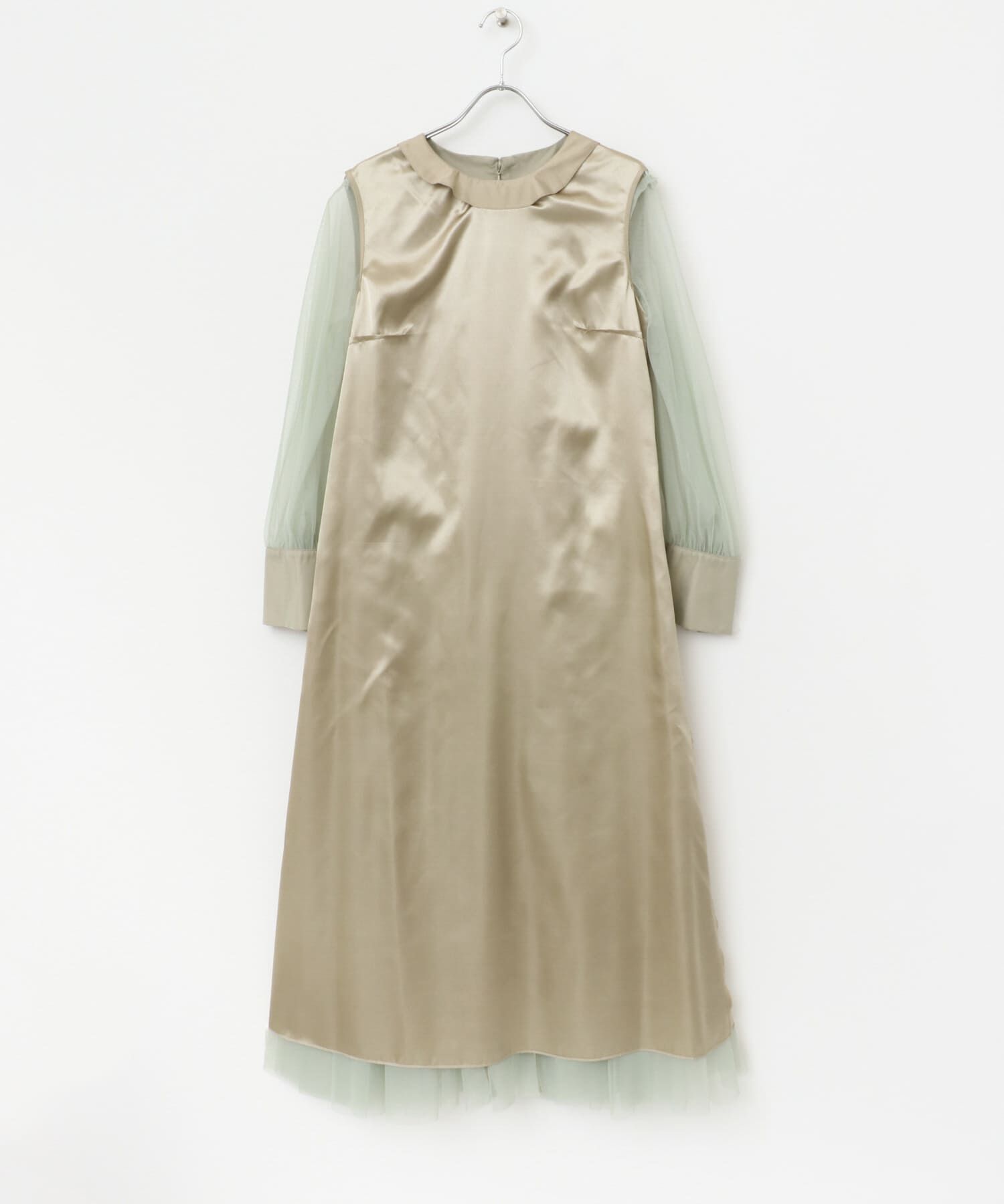 URBAN RESEARCH ROSSO「チュールシアードレス」|ワンピース|