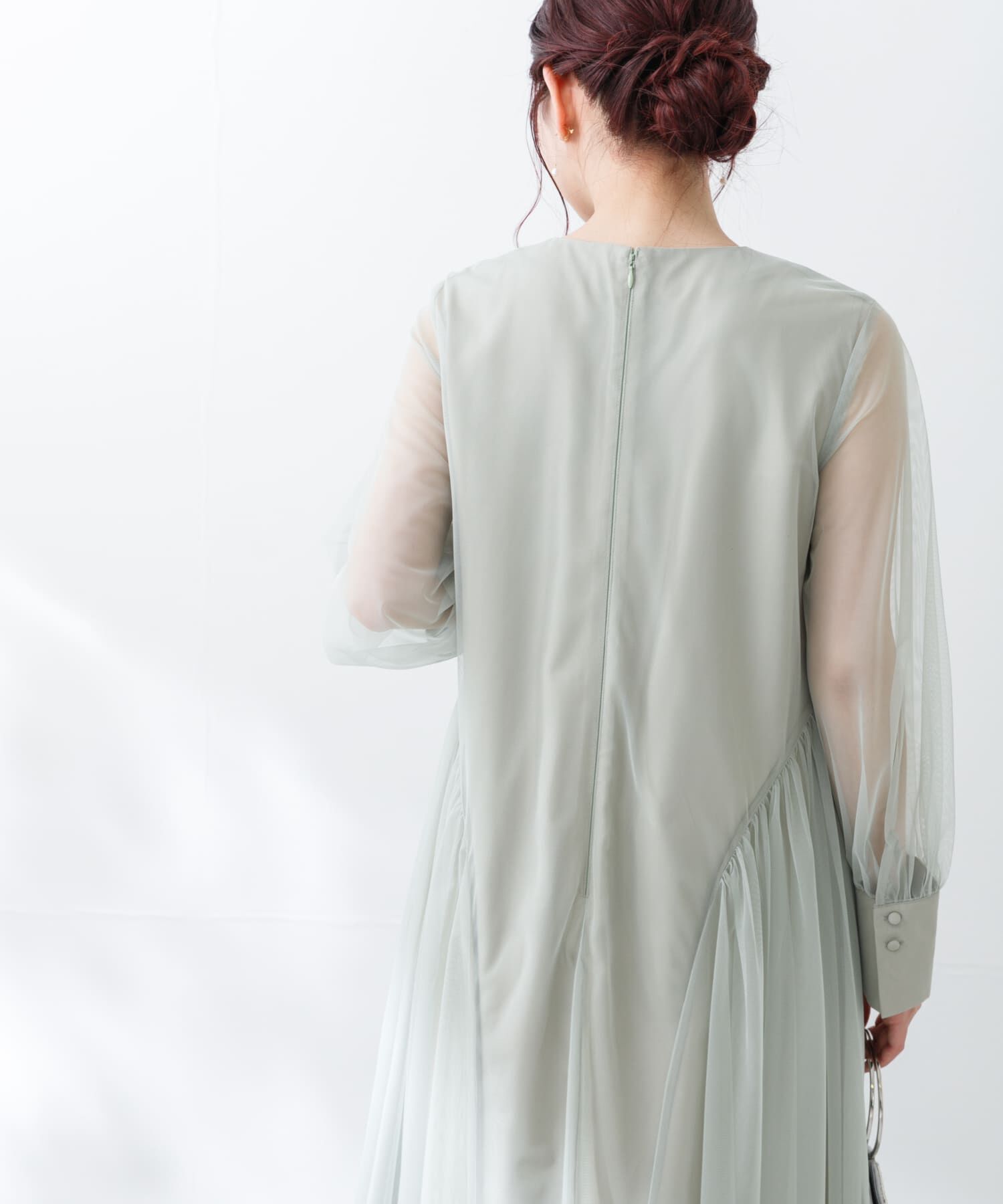 URBAN RESEARCH ROSSO「チュールシアードレス」|ワンピース|