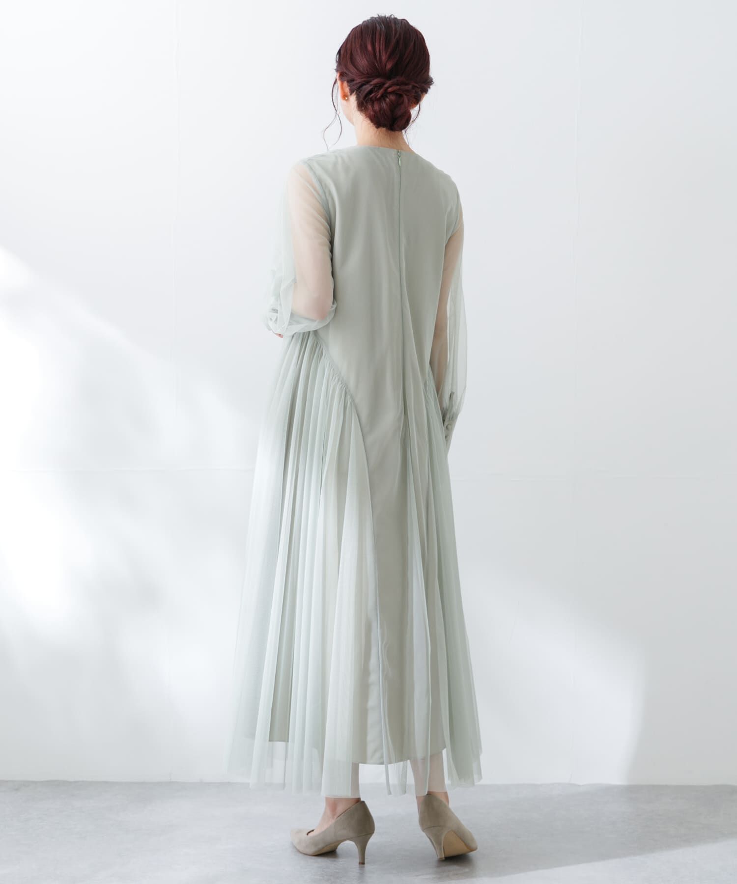 URBAN RESEARCH ROSSO「チュールシアードレス」|ワンピース|