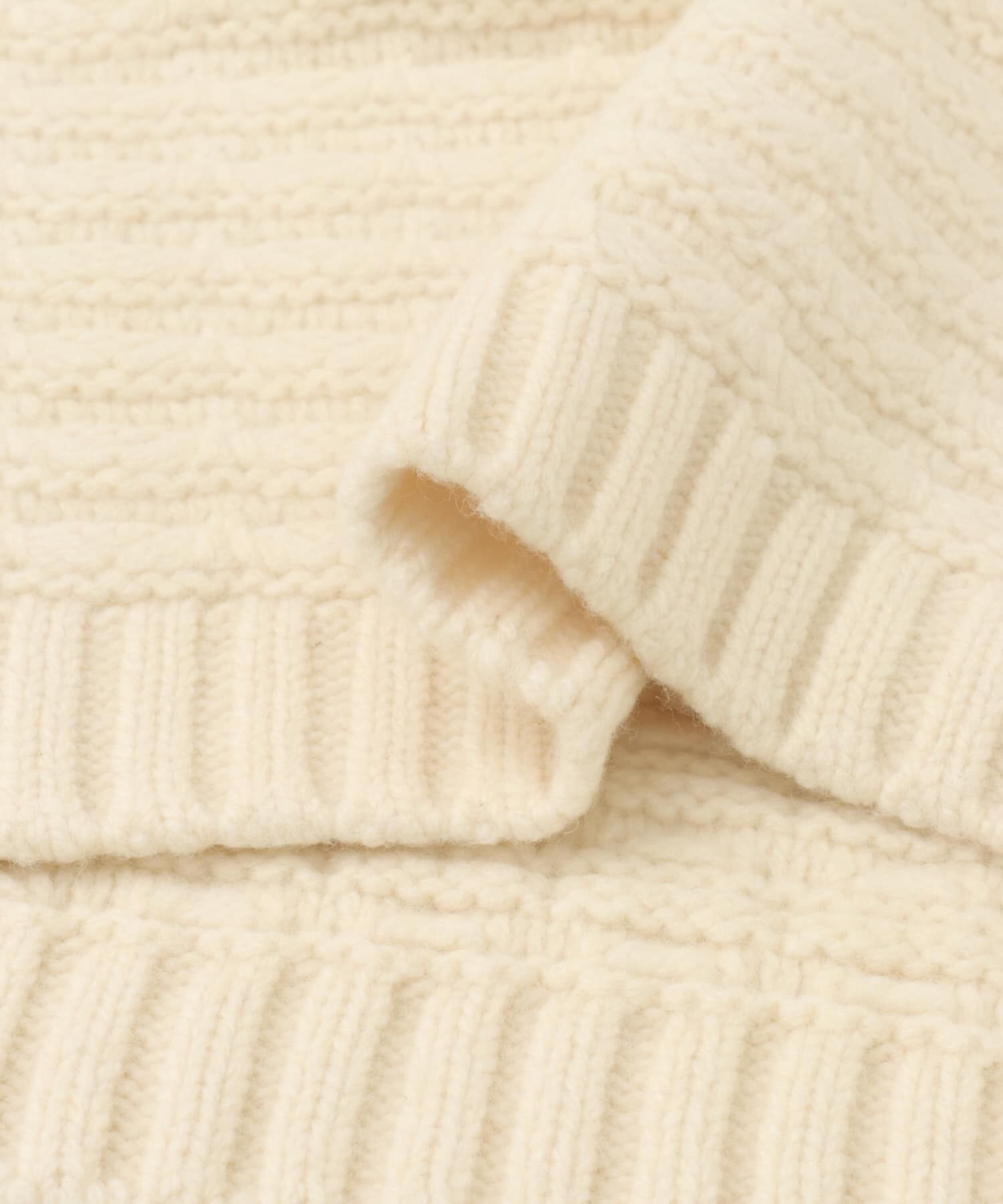 URBAN RESEARCH ROSSO「le　TEXTURED KNIT SHORT-SLEEVE」|ニット・セーター|