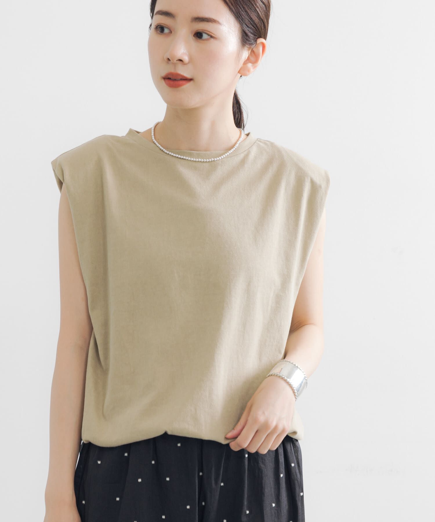 URBAN RESEARCH「ショルダーパッドカットソー」|Tシャツ・カットソー|