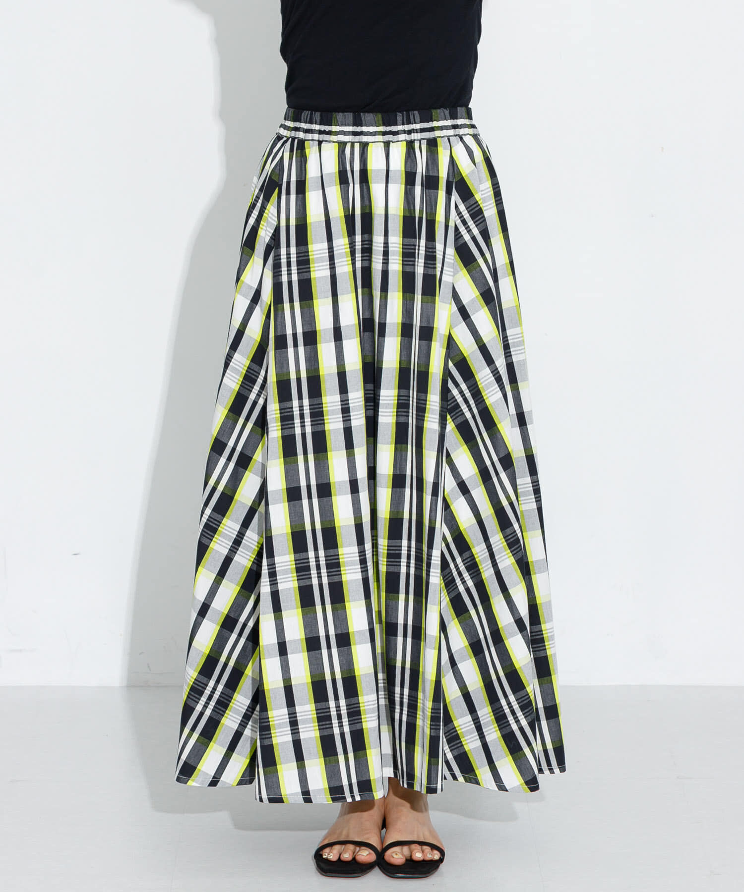 Sonny Label 「マルチチェックカラースカート」|スカート|