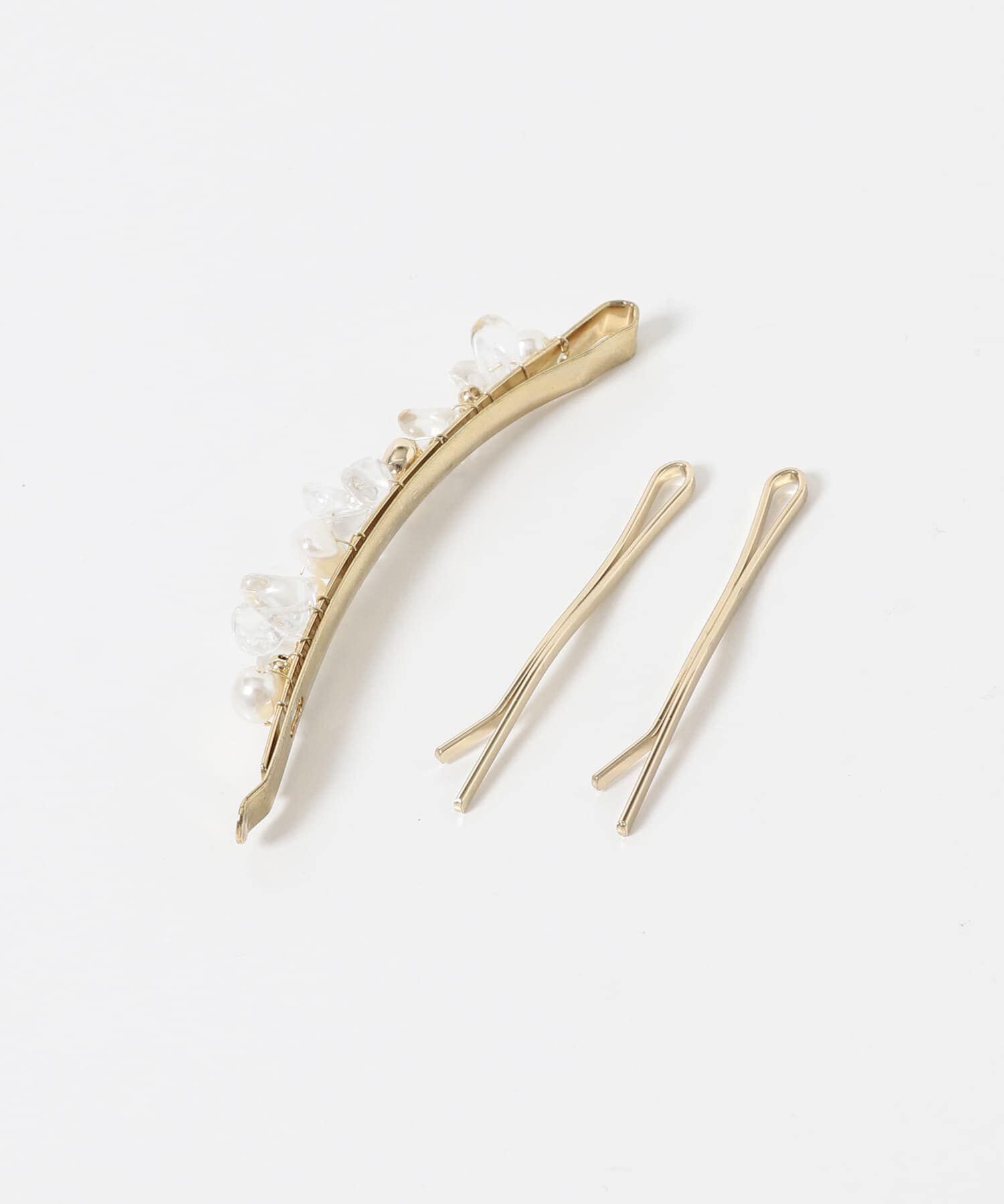 SMELLY「クリアパーツ3セットヘアピン」|その他|