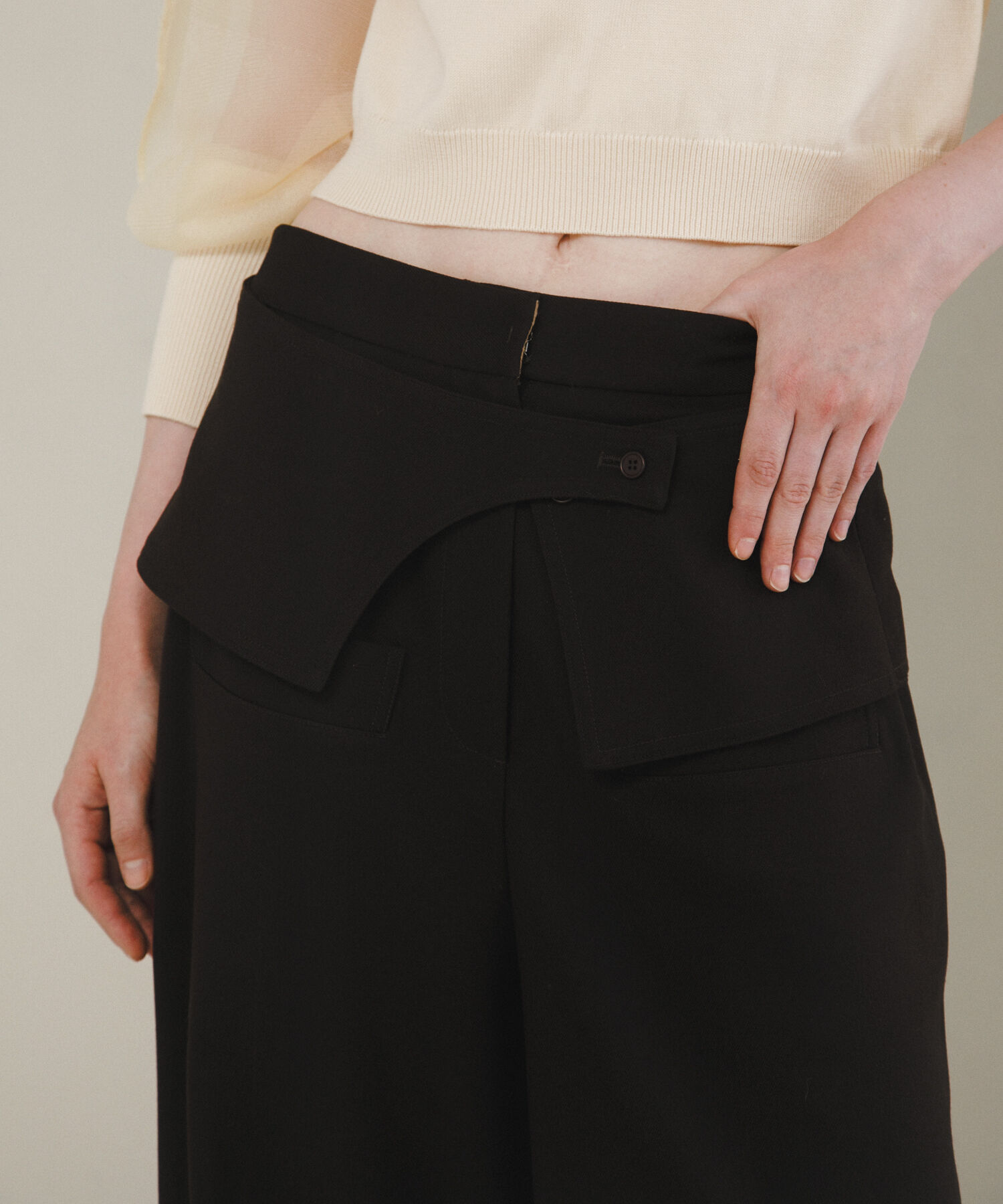 LAATO「front pocket wide pants」|その他|