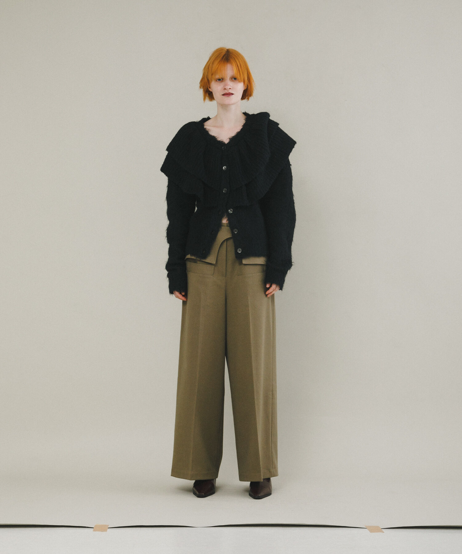 LAATO「front pocket wide pants」|その他|ライトブラウン