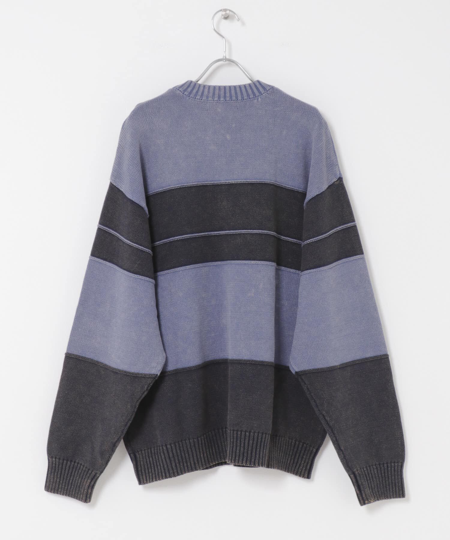 Sonny Label 「ピグメントパネルボーダーニット」|ニット・セーター|