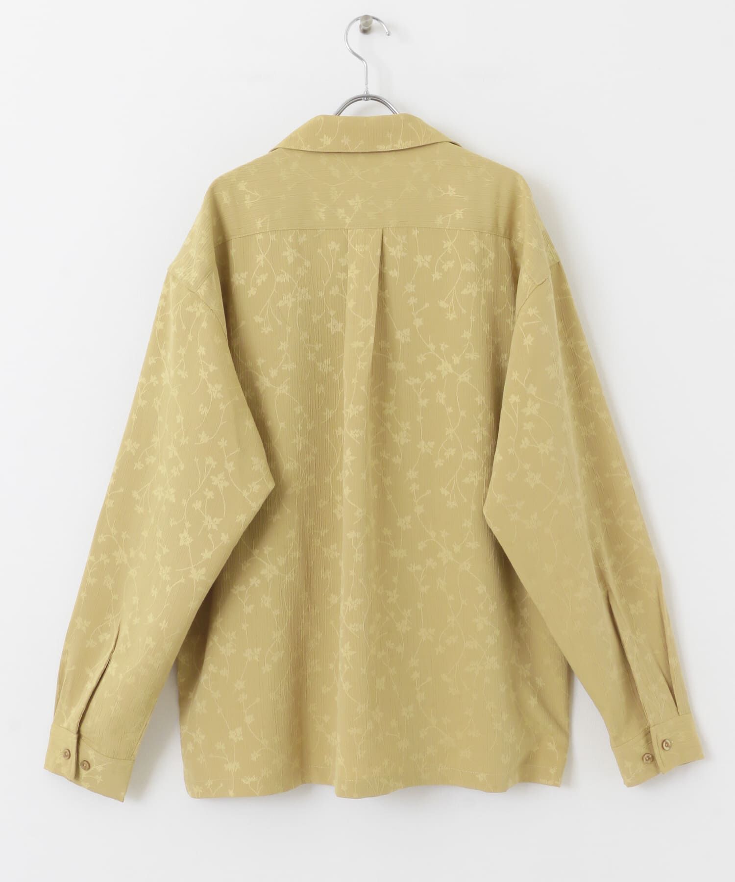 SENSE OF PLACE by URBAN RESEARCH「フラワージャガードオープンカラーシャツ」|シャツ・ブラウス|