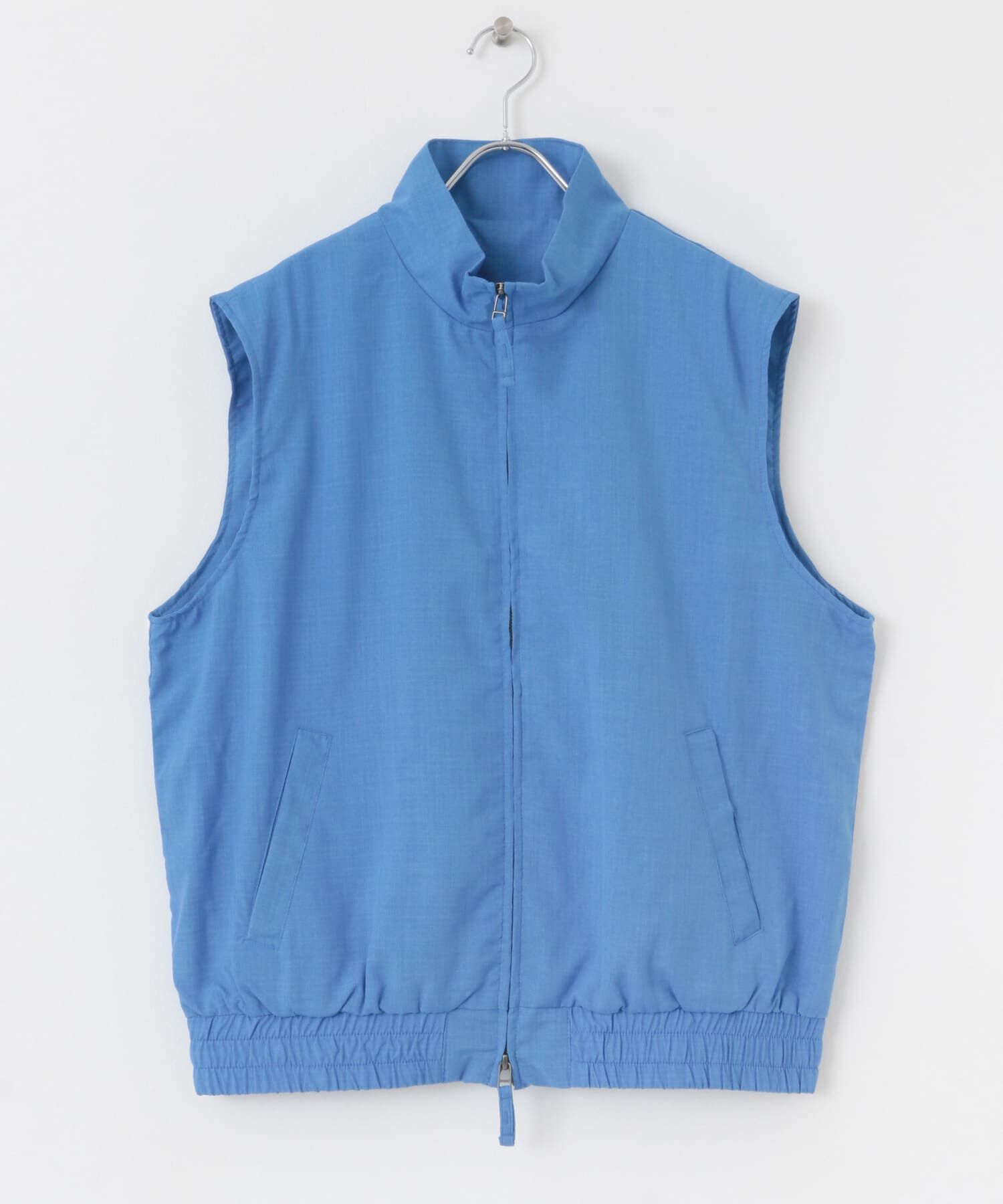 SENSE OF PLACE by URBAN RESEARCH「『ｲｰｼﾞｰｹｱ/ｾｯﾄｱｯﾌﾟ対応』ﾘﾈﾝﾗｲｸｽﾀﾝﾄﾞｶﾗｰW  」|ベスト・ジレ|