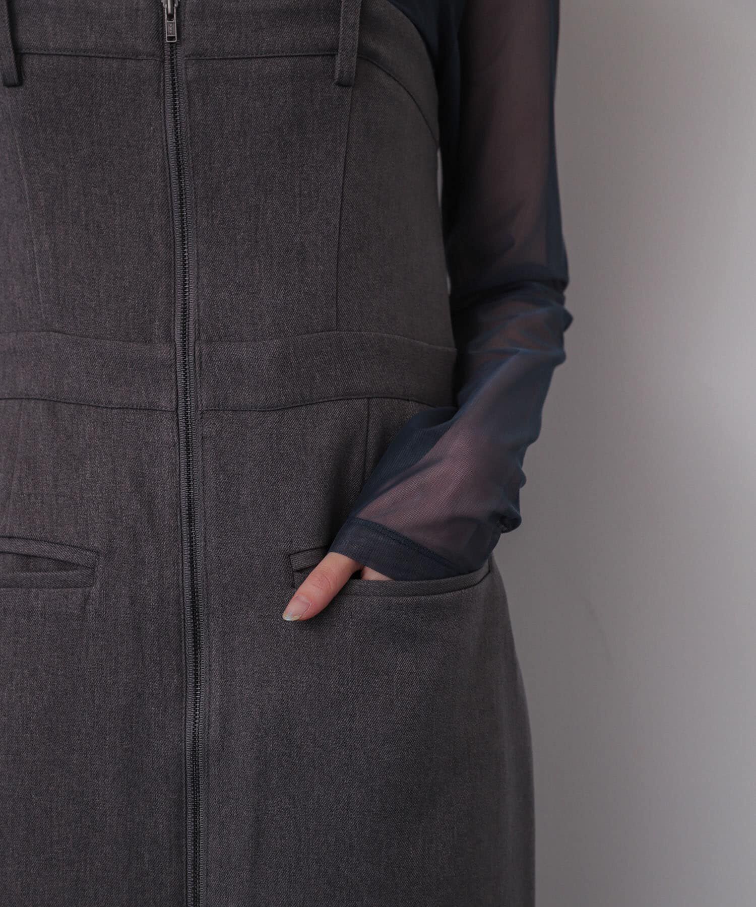 SENSE OF PLACE by URBAN RESEARCH「ストラップツキベアワンピース」|ワンピース|