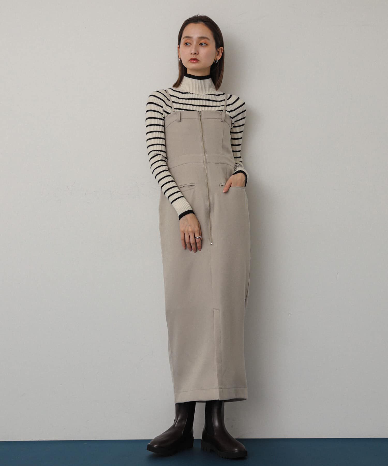 SENSE OF PLACE by URBAN RESEARCH「ストラップツキベアワンピース」|ワンピース|