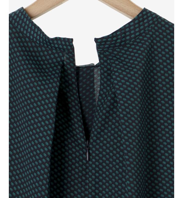 le.coeur blanc「《手洗い可能》キカプリントスカーフタイブラウス」|シャツ・ブラウス|