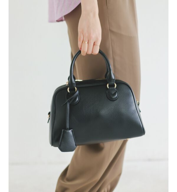  「フェイクレザーボストンBAG」|ボストンバッグ|