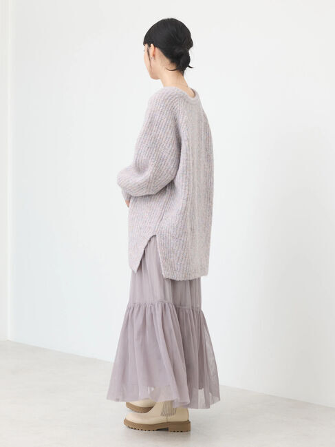 earth music&ecology「ふわふわメランジチュニック」|チュニック|