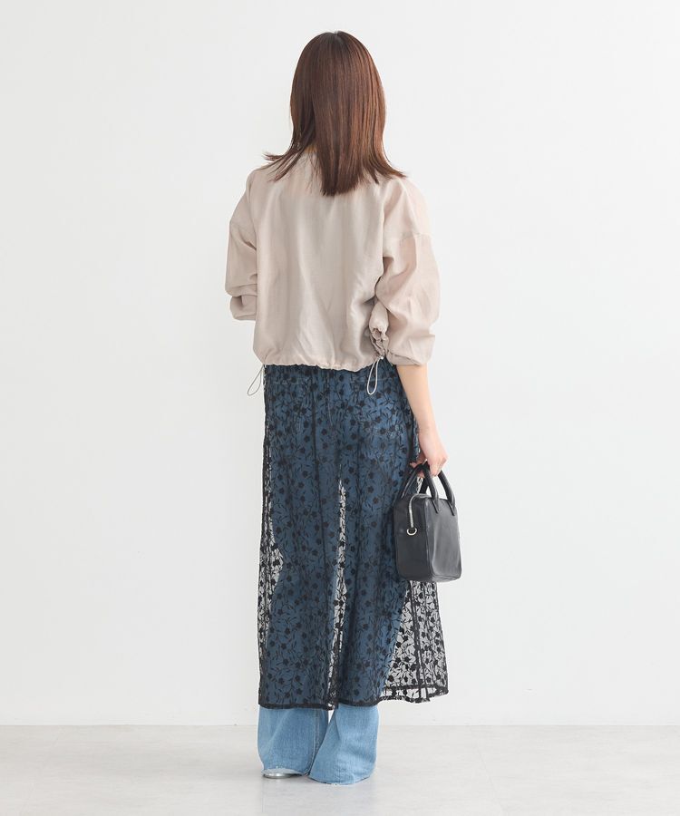 earth music&ecology「シアーショートシャツブルゾン」|シャツ・ブラウス|