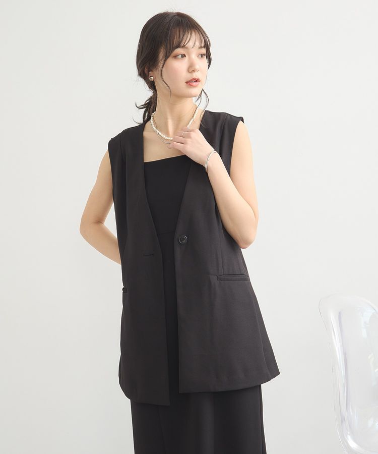 earth music&ecology「ショルダータックジレ」|その他|