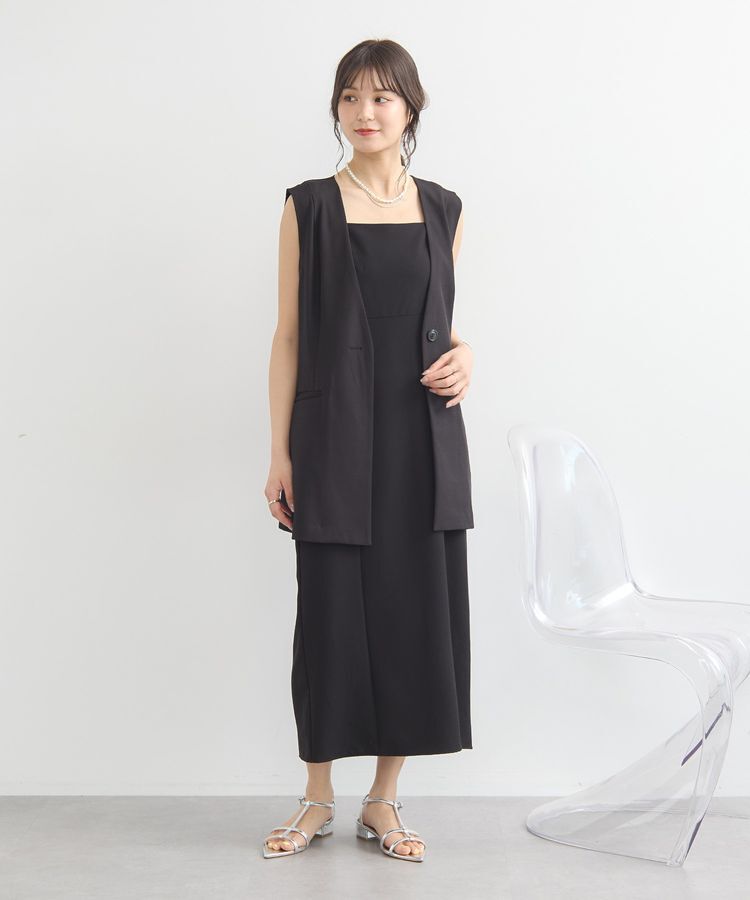 earth music&ecology「ショルダータックジレ」|その他|