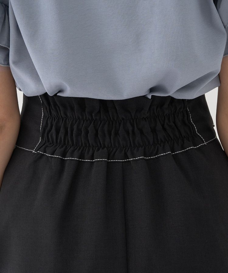 earth music&ecology「フォールドオーバーウエストスカート」|フレア|