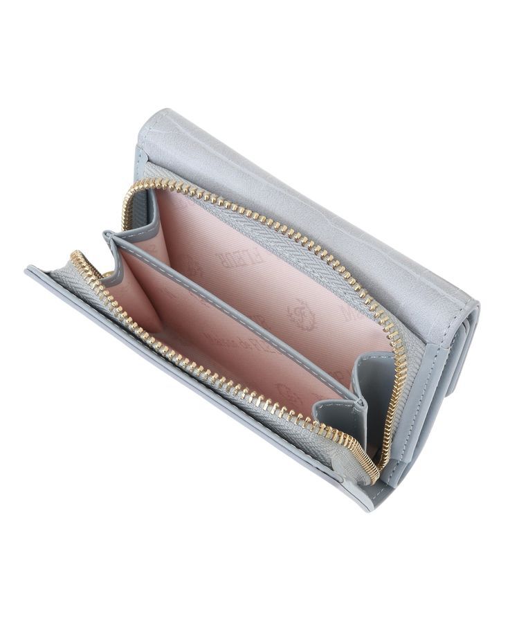 Maison de FLEUR「クロコ型押しウォレット」|財布|