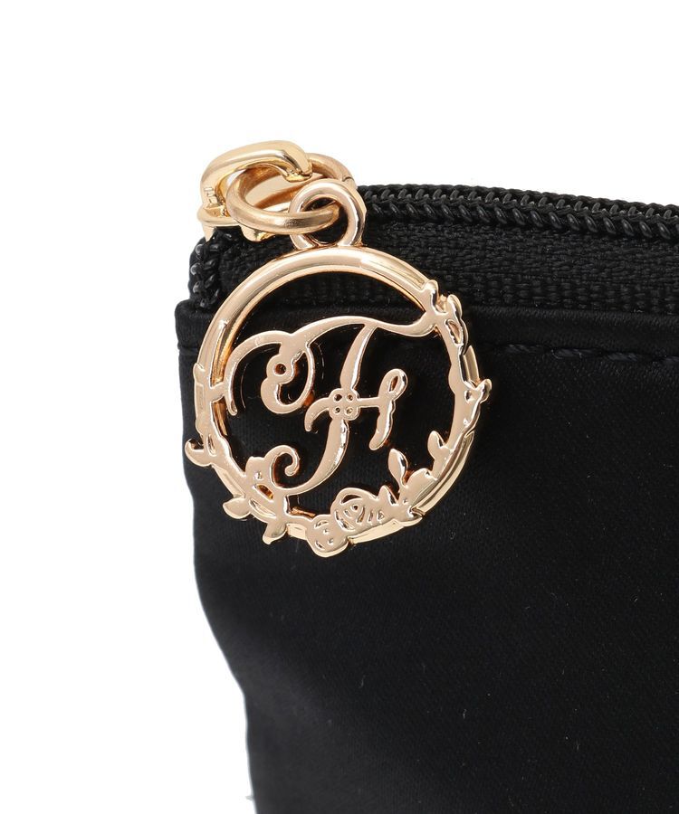 Maison de FLEUR「サテンリボンティッシュケース」|ポーチ|