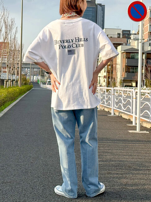  「B.H POLO CLUB バックプリントTEE」|Tシャツ・カットソー|