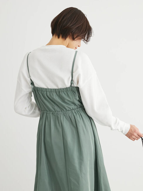 Green Parks「・SUGAR　SPOON　コルセット風キャミワンピース」|ワンピース|