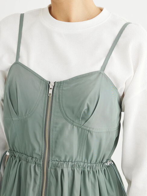 Green Parks「・SUGAR　SPOON　コルセット風キャミワンピース」|ワンピース|